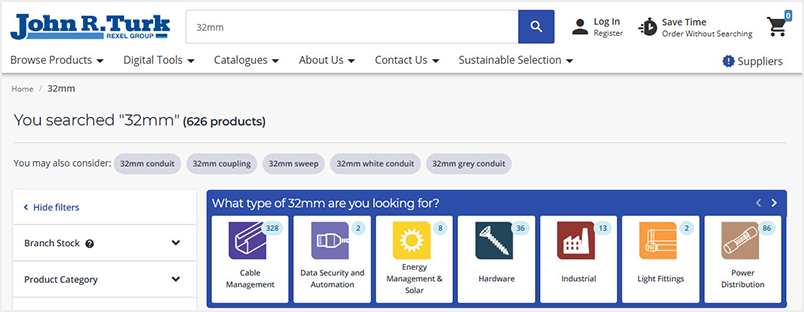 Key WebStore Features | John R Turk